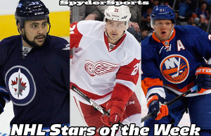 NHL Stars of the Week – January 19, 2015
