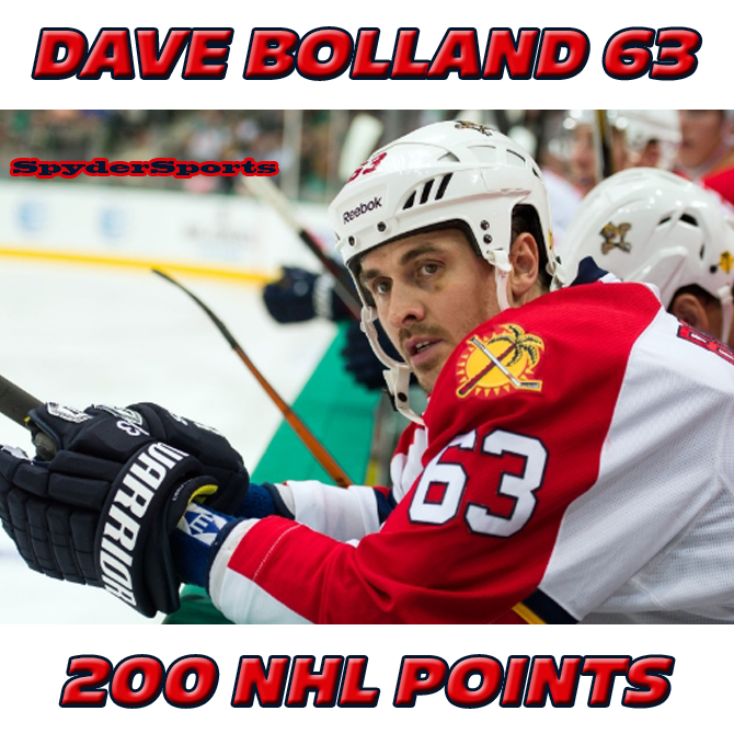 Dave Bolland Reaches 200 NHL Points Spyder Sports Lounge