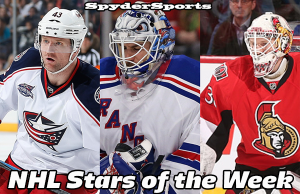 NHL Stars of the Week – March 16, 2015